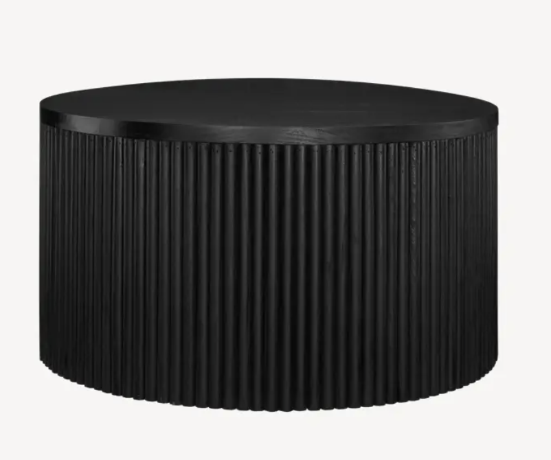 Black Wood Coffee Table Black Wood Coffee Table - Image 1